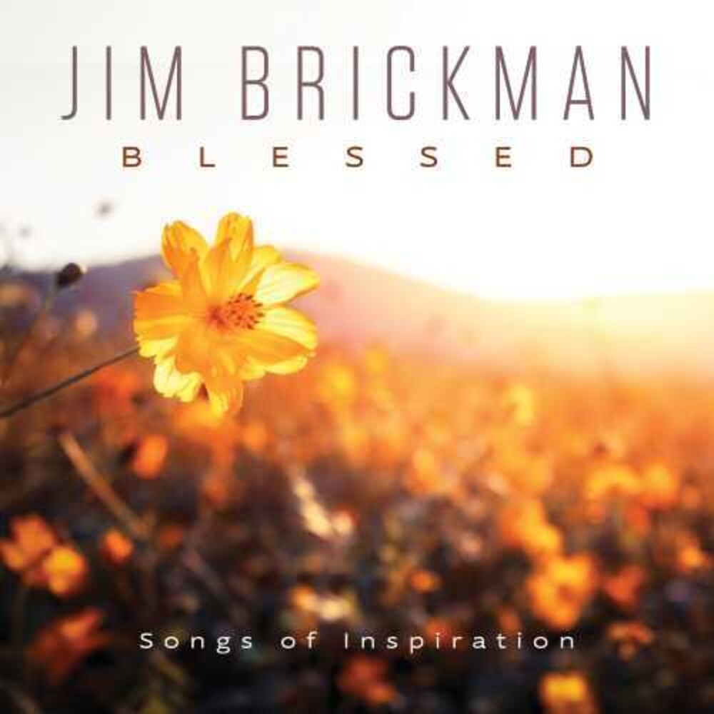 the album cover for Jim Brickman - Blessed