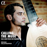 the album cover for J Bach S / Helstroffer - Calling the Muse