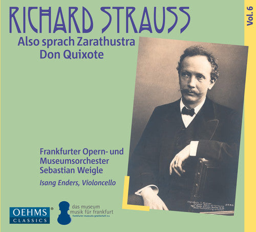 the album cover for Strauss - Also Sprach Zarathustra