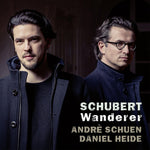 the album cover for Schubert / Heide - Wanderer