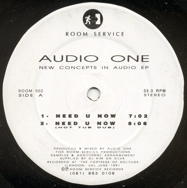 Audio One : New Concepts In Audio EP (12", EP)