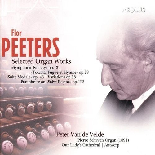 the album cover for Velde - Selected Organ Works