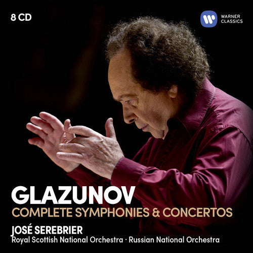 José Serebrier - Glazunov: Sinfonías y conciertos completos (CD)