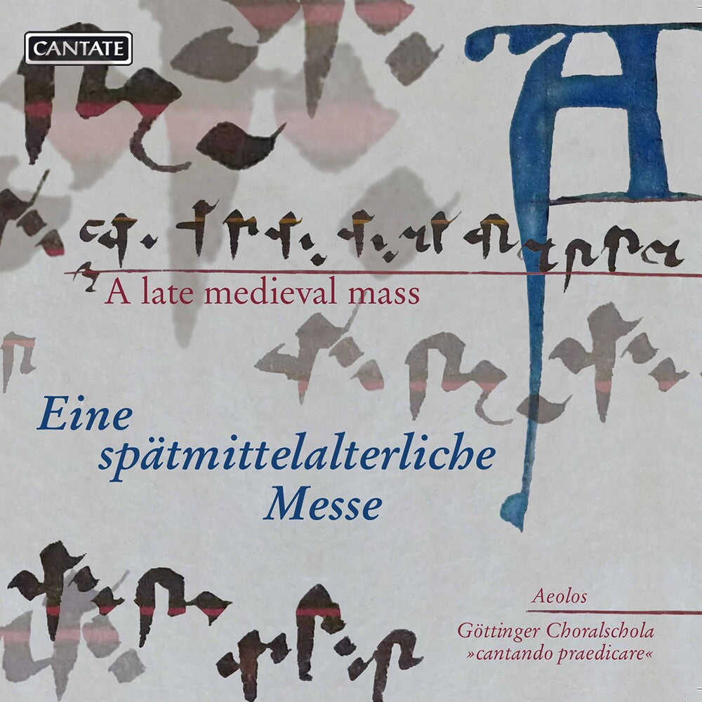 the album cover for Schola Cantando Praedicare / Ensemble Aeolos - Late Medieval Mass