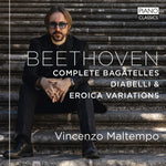 the album cover for Beethoven / Maltempo - Complete Bagatelles