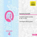 the album cover for Scarlatti / Ullrich - Complete Piano Sonatas 4