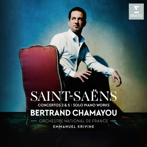 Bertrand Chamayou - Saint-saens: Conciertos para piano núms. 2 y 5 piezas para piano solo (CD)