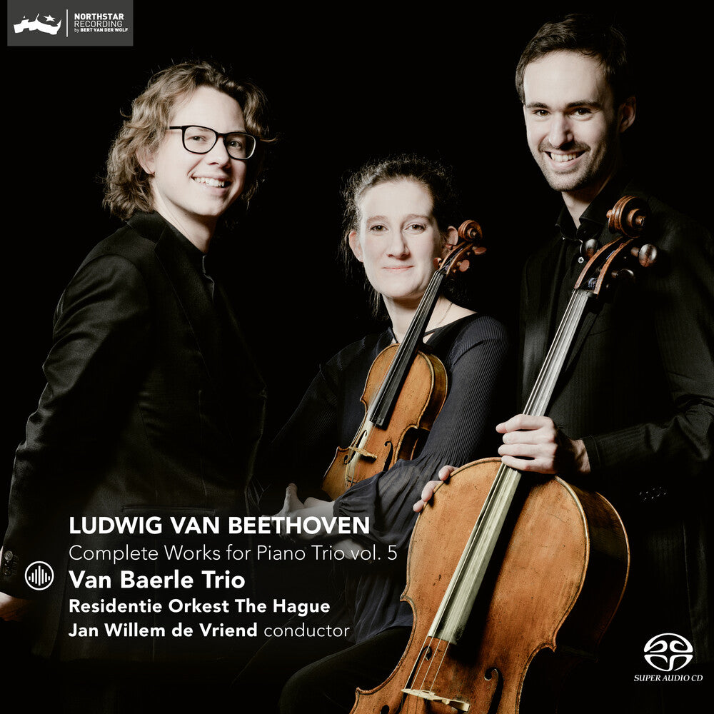 the album cover for Beethoven / Van Baerle Trio - Complete Works Piano Trio 5