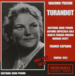 the album cover for Puccini - Turandot