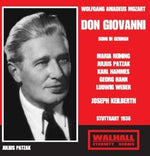 the album cover for Patzak - Don Giovanni