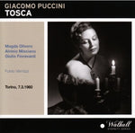 the album cover for Olivero - Tosca