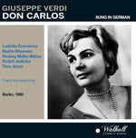 the album cover for Dvorakova - Don Carlos