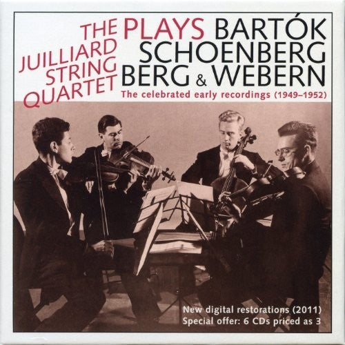 the album cover for Juilliard String Quartet - Juilliard String Quartet