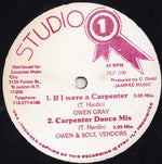 Owen Gray : I'm Gonna Miss You / If I Were A Carpenter (12")