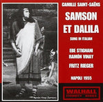 the album cover for Vinay - Samson Et Dalila