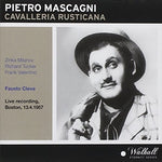 the album cover for Tucker - Cavalleria Rusticana