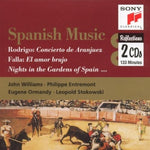 the album cover for Williams / Llacuna - Music of Spain / Rodrigo Fall