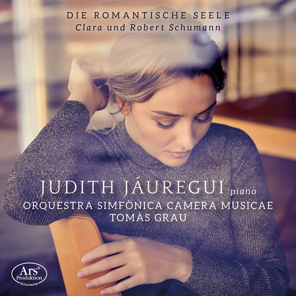 the album cover for Schumann / Jauregui / Grau - Die Romantische Seele