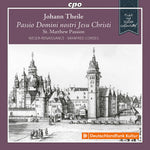 the album cover for ile / Weser-Renaissance Bremen / Cordes - St Matthew Passion