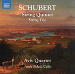 the album cover for Schubert / Aviv Quartet / Peled - String Quintet 956