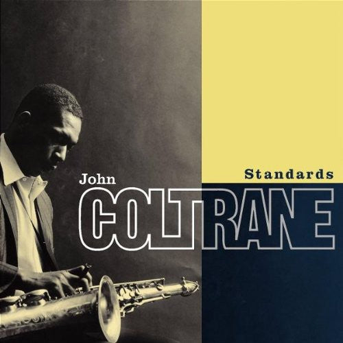 the album cover for John Coltrane - Standards