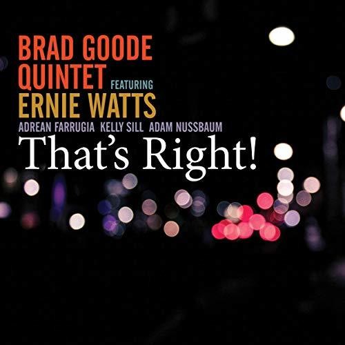 the album cover for Brad Goode - That's Right