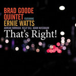 the album cover for Brad Goode - That's Right