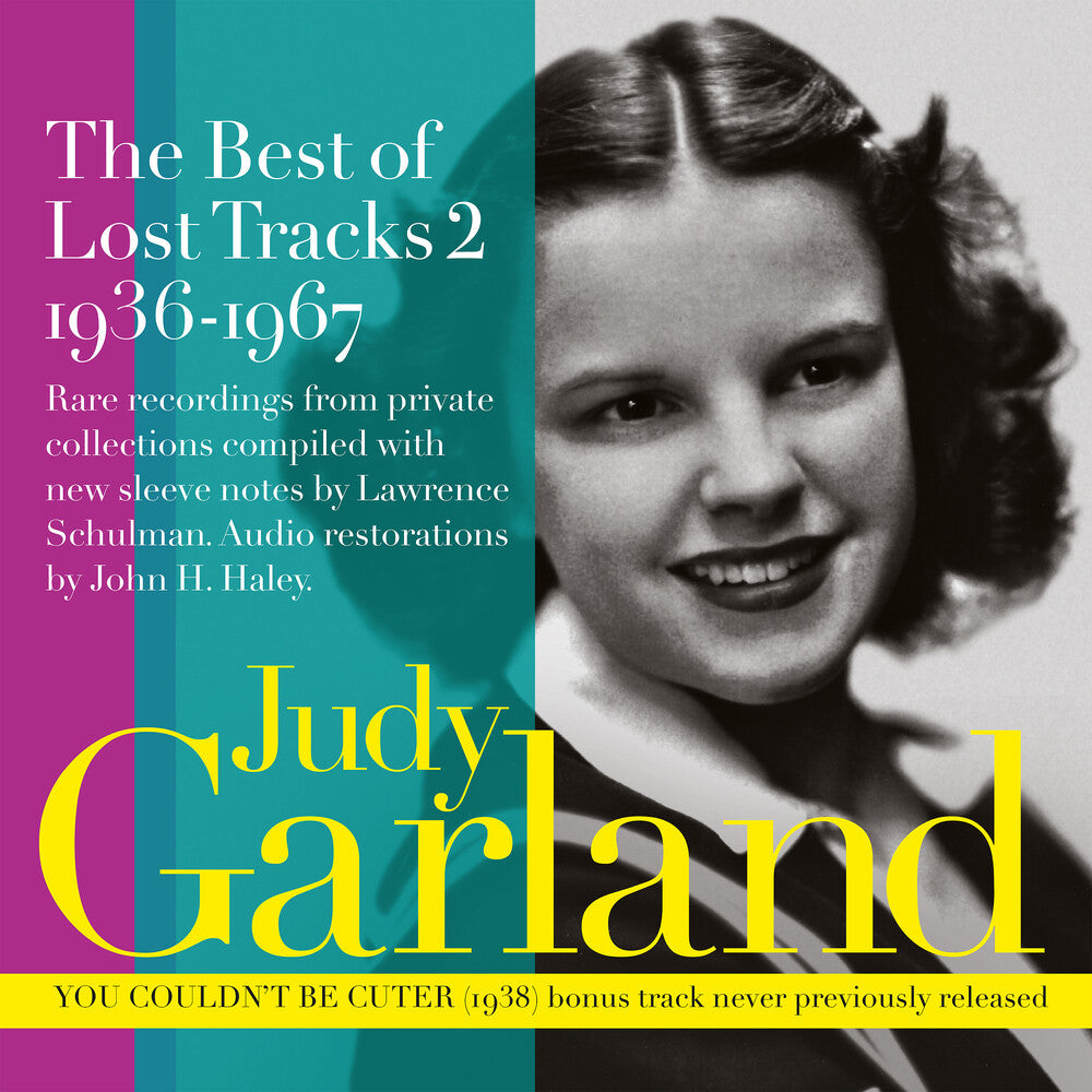 the album cover for Judy Garland - The Best of Lost Tracks 2: 1936-1967