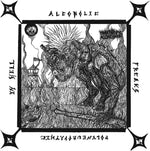 the album cover for Misanthropic Aggression - Alcoholic Polyneuropathic Freaks In Hell