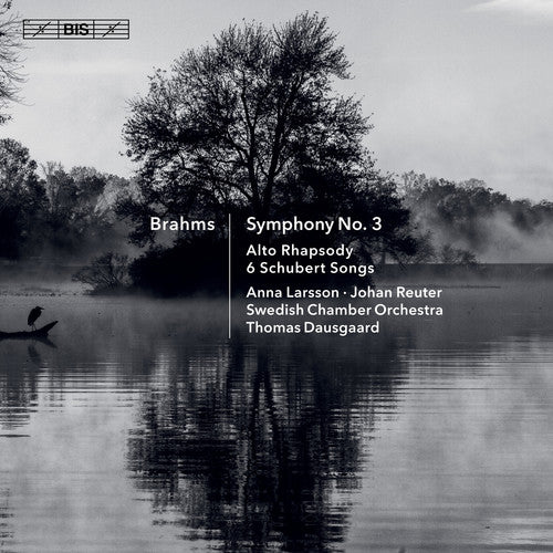 the album cover for Brahms - Symphony 3 / Alto Rhapsody / 6 Schubert Songs