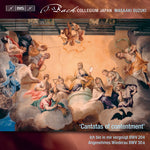 the album cover for J Bach S / Henrici - Secular Cantatas 10