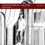 the album cover for Brahms / Brankovic - Senka Brankovic Plays Brahms & Erod