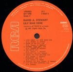 David A. Stewart And Featuring Candy Dulfer : Lily Was Here (LP, Album)