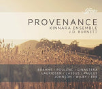 the album cover for Kinnara Ensemble / Burnett - Provenance