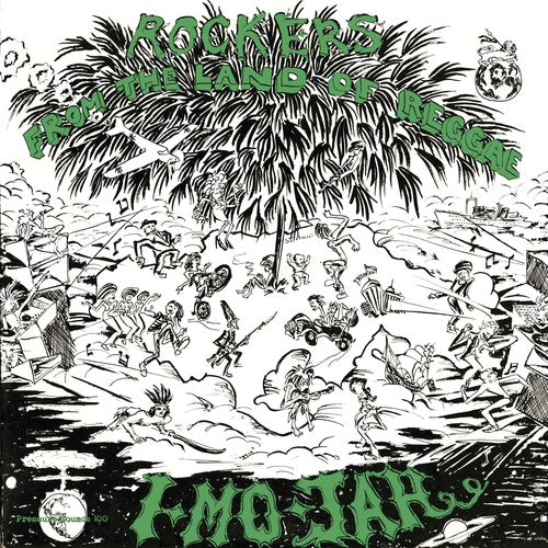 the album cover for I-Mo-Jah - Rockers From The Land Of Reggae/ Words In Dub