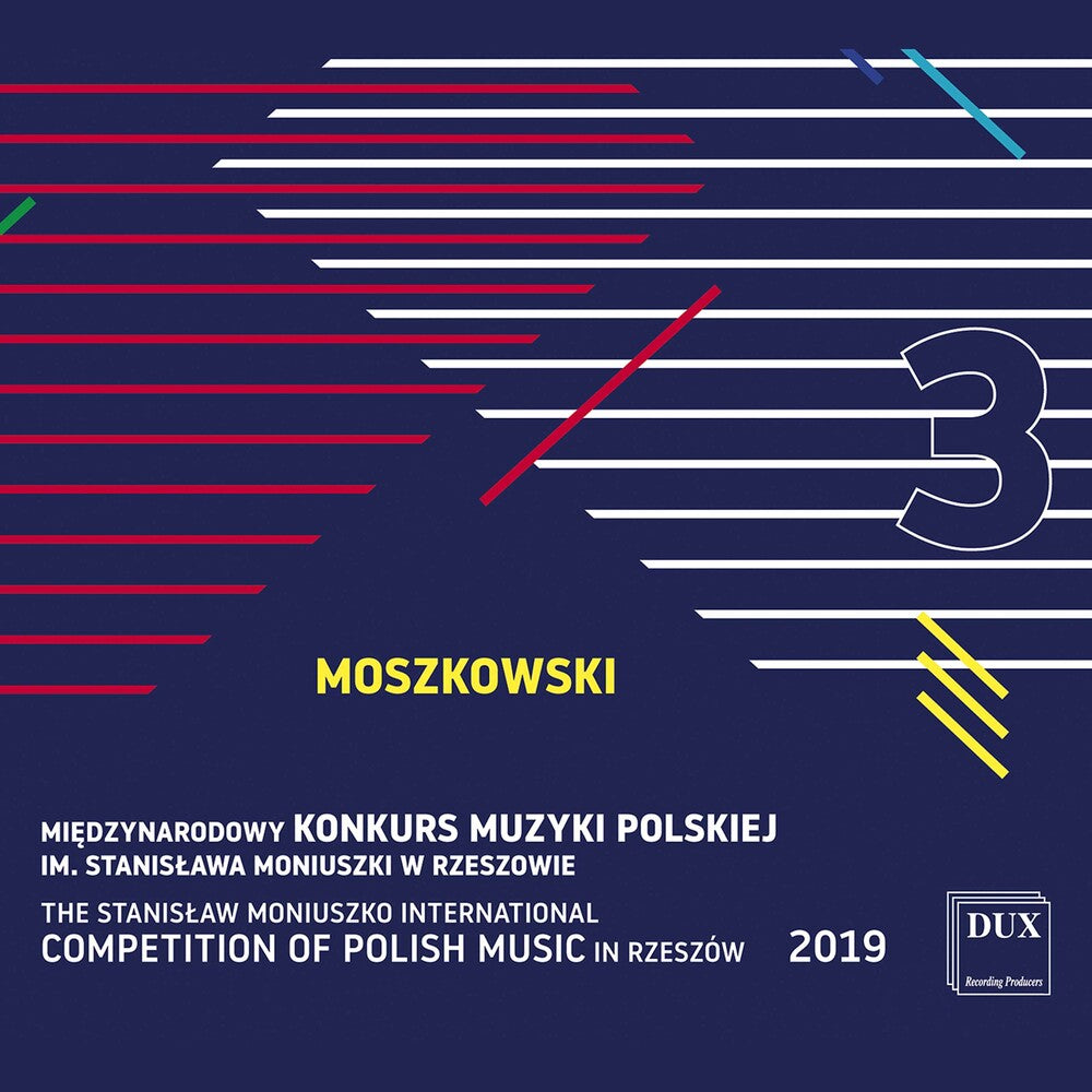 the album cover for Moszkowski - Moniuszko Competition 2019 3