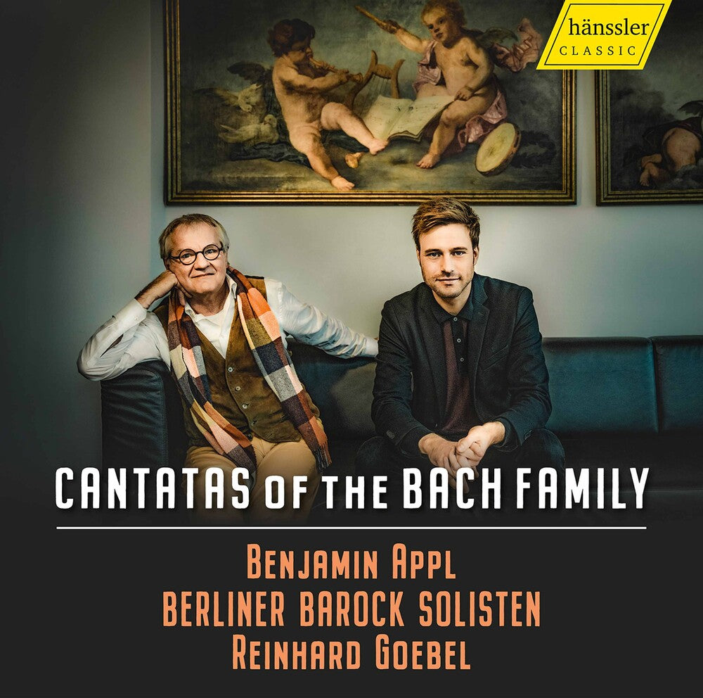 the album cover for Cantatas Of The Bach Family / Various - Cantatas of the Bach Family