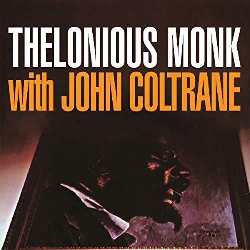 the album cover for Thelonious Monk - Thelonious Monk With John Coltrane