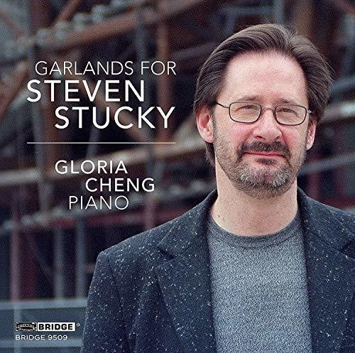 the album cover for Adolphe / Cheng / Hove - Garlands for Steven Stucky