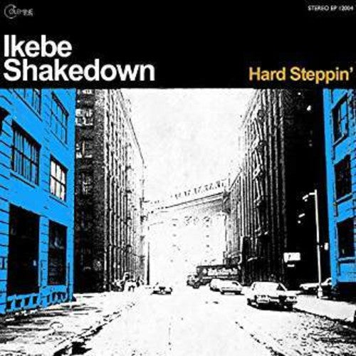 the album cover for Ikebe Shakedown - Hard Steppin