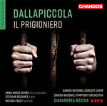 the album cover for Dallapiccola / Chiuri / Rugamer - Il Prigioniero