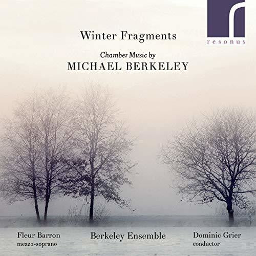 the album cover for Berkeley / Barron - Winter Fragments
