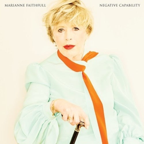 the album cover for Marianne Faithfull - Negative Capability