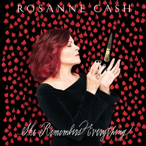 the album cover for Rosanne Cash - She Remembers Everything