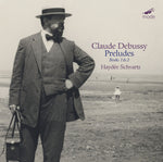 the album cover for Debussy / Schvartz - Preludes Books 1 & 2