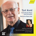 the album cover for Avni / Holtmann / Phillips - Concerto for Piano & Orchestra