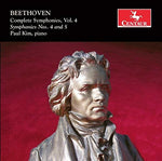 the album cover for Beethoven / Kim - Complete Symphonies 4