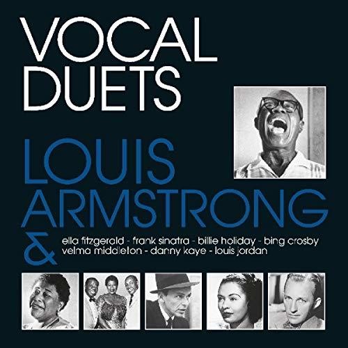 the album cover for Louis Armstrong - Vocal Duets