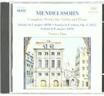 the album cover for Nomos Duo - Complete Works for Violin & Piano