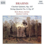 the album cover for Ludwig Quartet - Clarinet Quintet / String Quartet